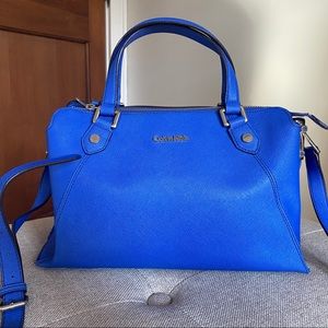 SOLD Calvin Klein Medium Leather Crossbody